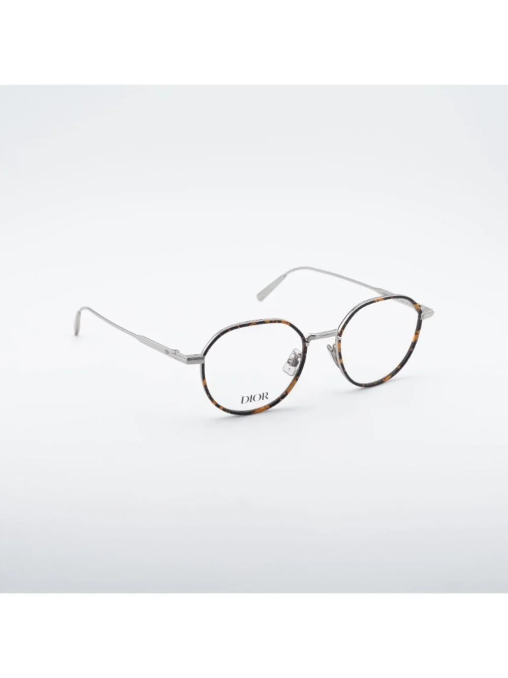 Dior DIORBLACKSUIT O R3U F500 Eyeglasses Silver 49mm Square Frame